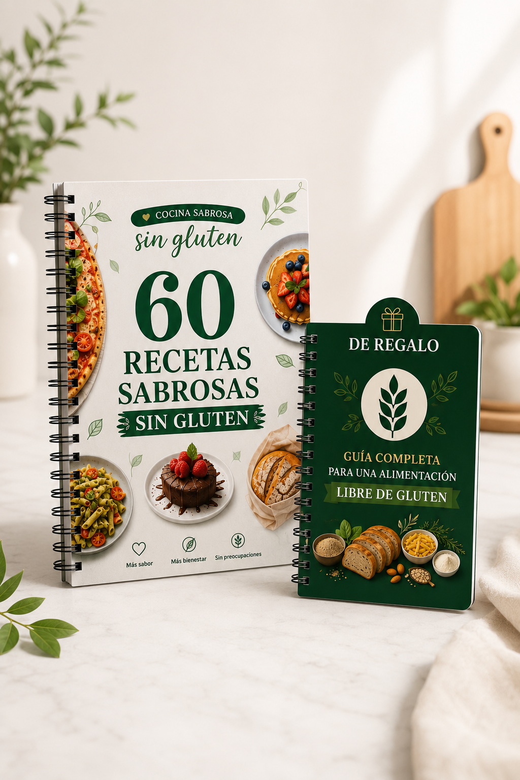 60 Recetas sabrosas sin gluten